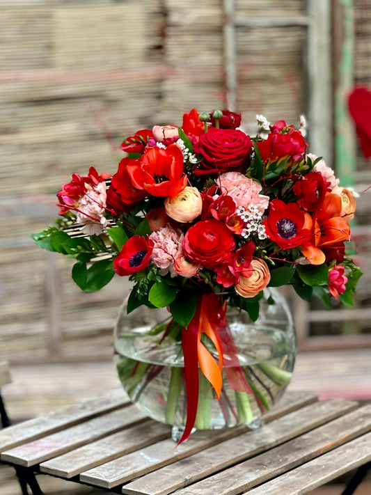 Red blend bouquet - I fiori di Paesaggi
