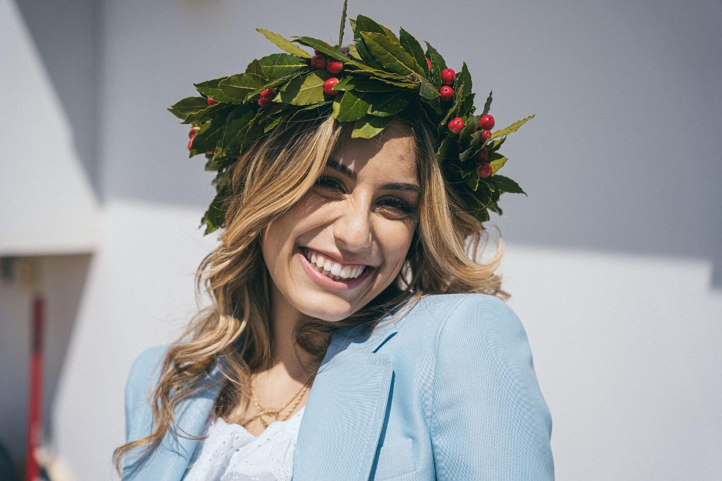 Ghirlanda per Laurea. - I fiori di Paesaggi