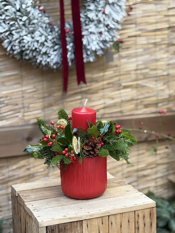 Vaso Natalizio - I fiori di Paesaggi