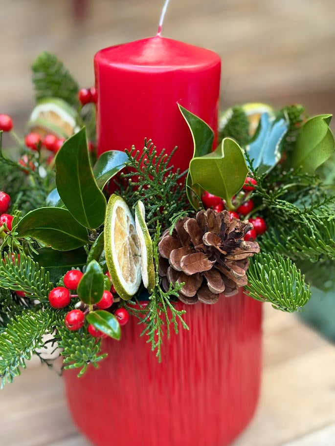 Vaso Natalizio - I fiori di Paesaggi