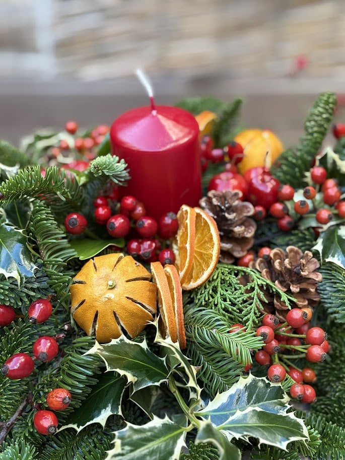 Il Classico centrotavola Natalizio - I fiori di Paesaggi