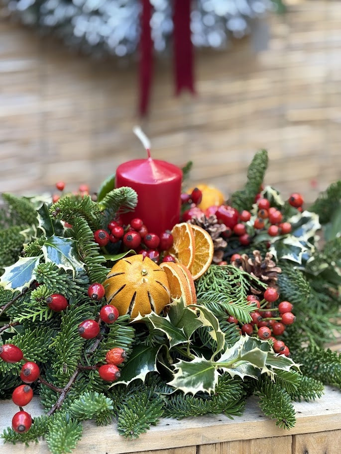 Il Classico centrotavola Natalizio - I fiori di Paesaggi