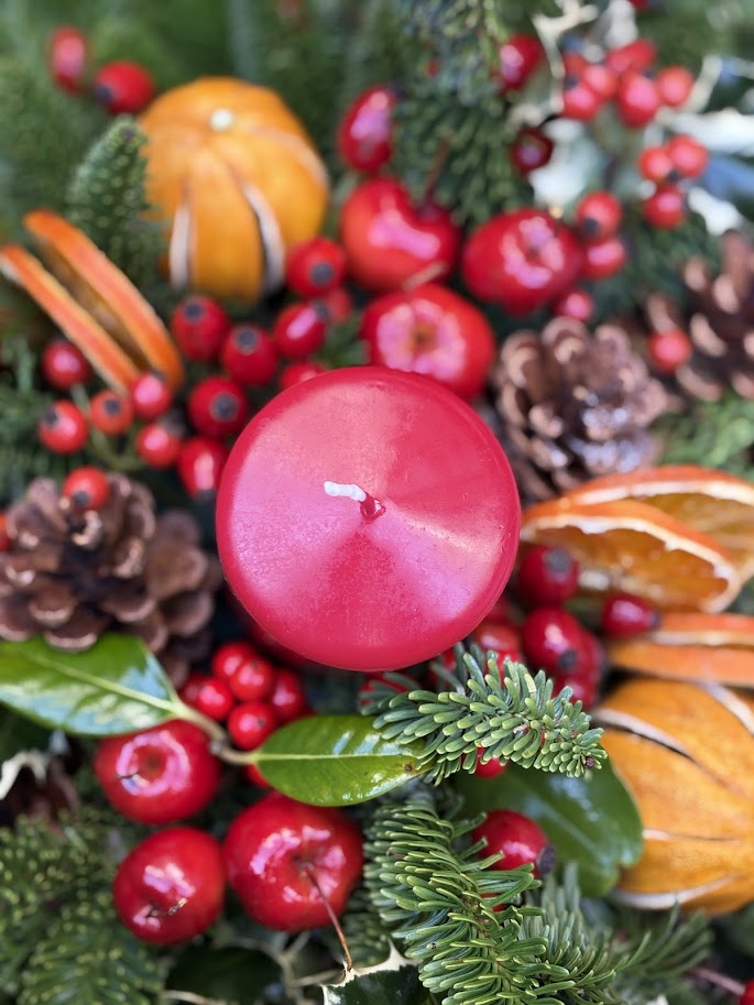 Il Classico centrotavola Natalizio - I fiori di Paesaggi