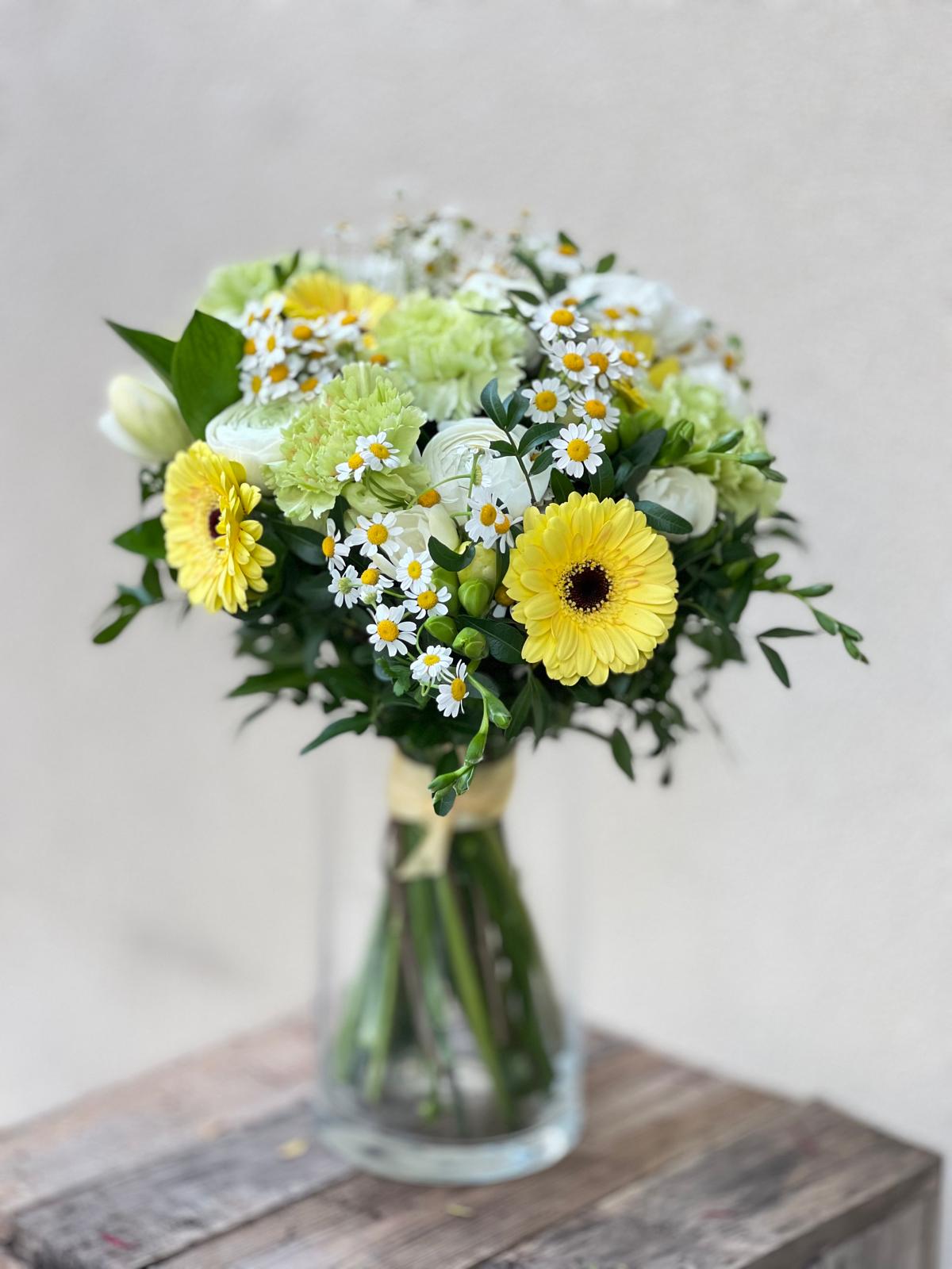 💛 Bouquet "Zia Mariuccia" (Giallo) - I fiori di Paesaggi