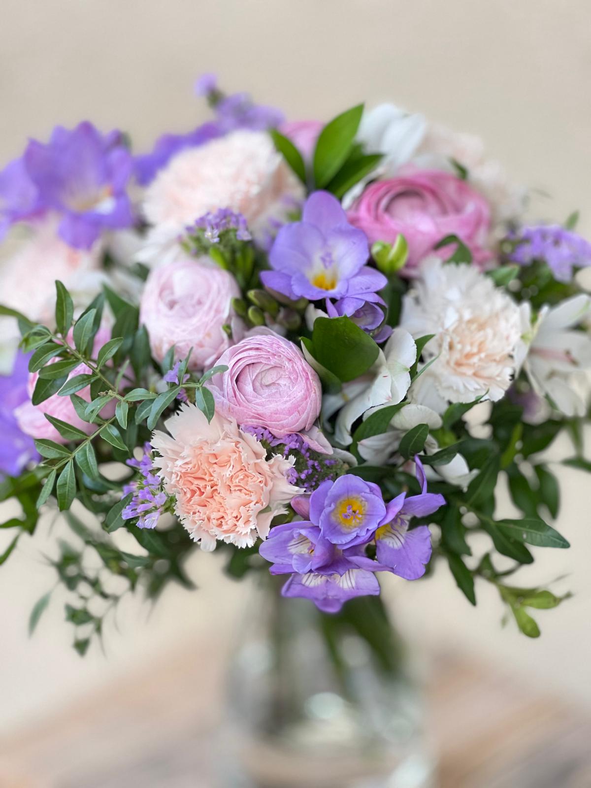 💜 Bouquet Nonna Nella (Viola) - I fiori di Paesaggi