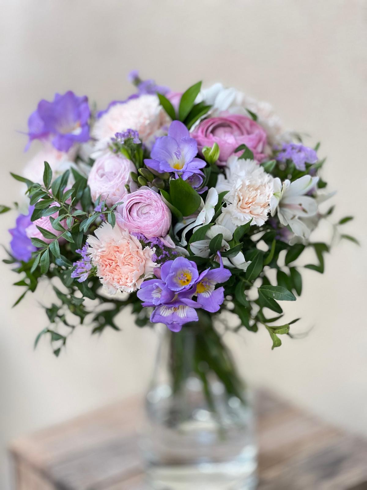 💜 Bouquet Nonna Nella (Viola) - I fiori di Paesaggi
