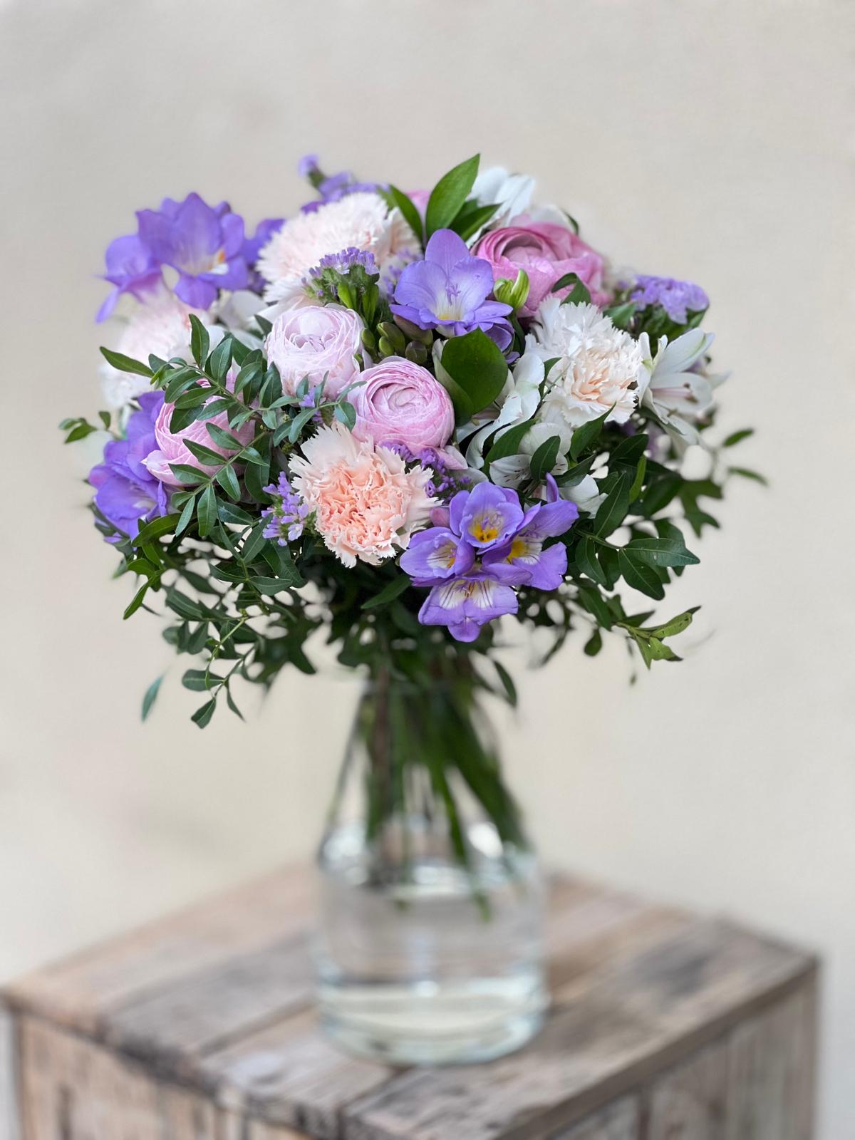 💜 Bouquet Nonna Nella (Viola) - I fiori di Paesaggi
