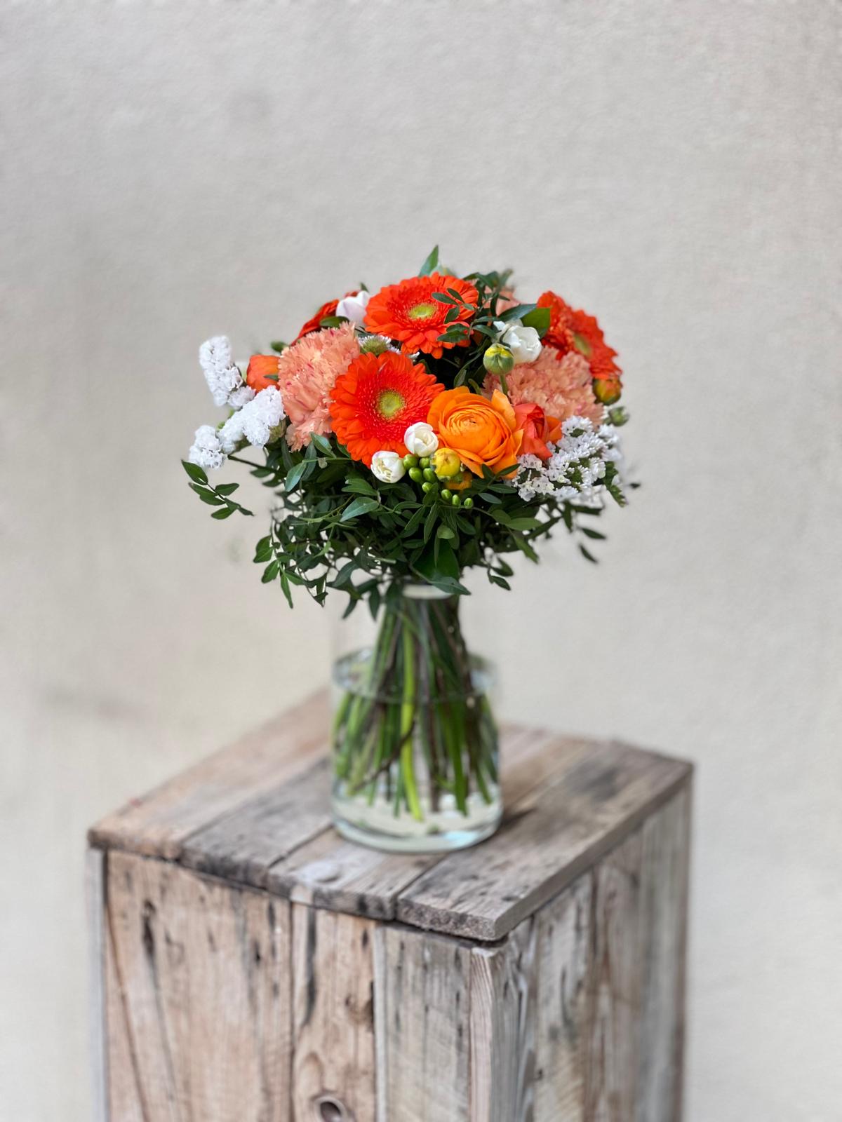 🧡 Bouquet "Zia Lina" (Arancio) - I fiori di Paesaggi