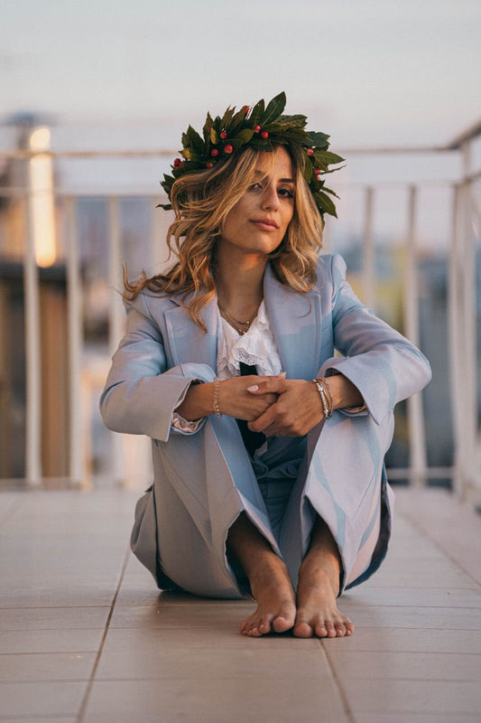 Ghirlanda per Laurea. - I fiori di Paesaggi